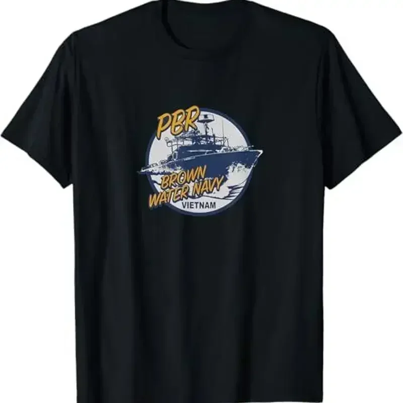 NEW LIMITED PBR Patrol Boat River Brown Water Vietnam Veteran Idea T Shirt