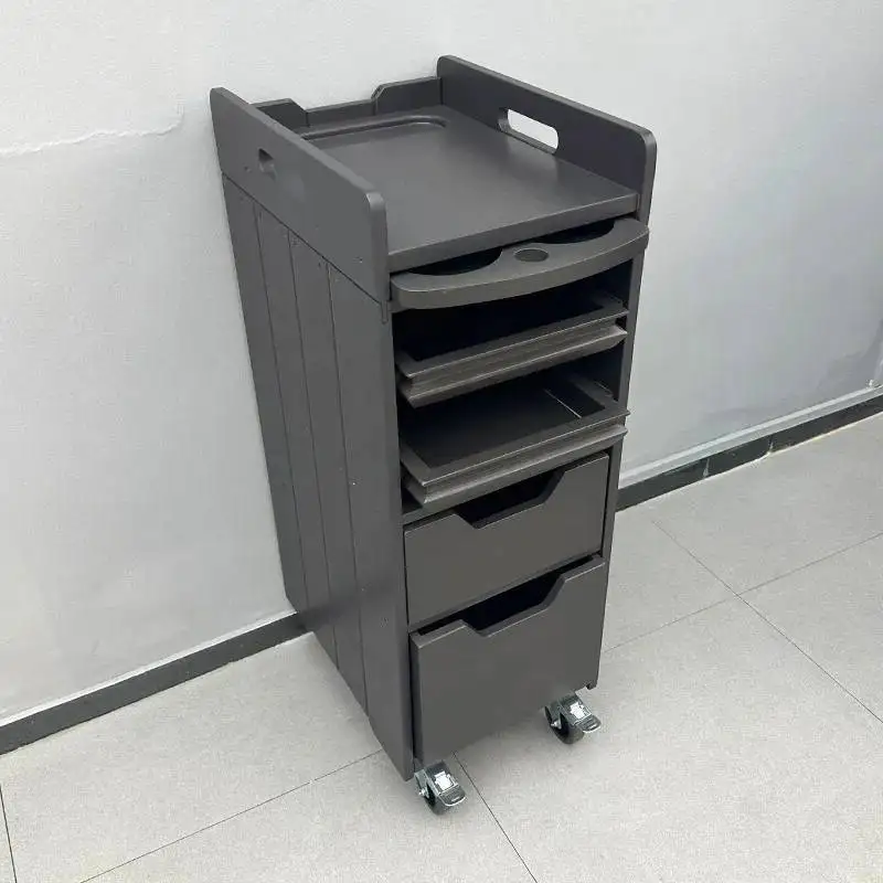 

Barber Accessories Salon Barber Shop Storage Design Beauty Trolley Multifunction Taquilla Del Salónde Peluquería Salon Furniture
