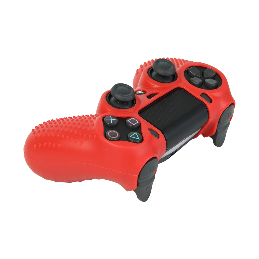 Console Non-slip Housing Silicone Soft Shell Controller Thumb Stick Cover Case Gamepad Joystick Cap For Sony Playstation 4 PS4