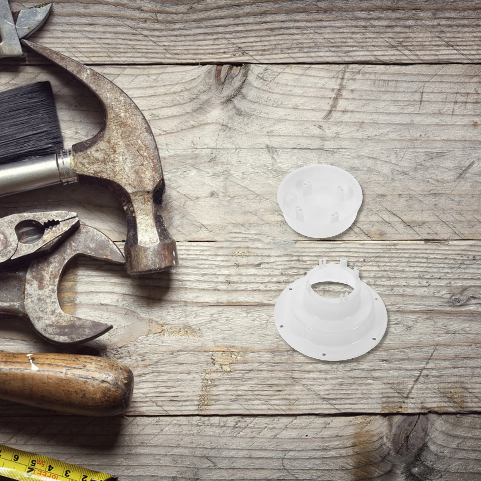 

2Pcs Rv Vent Cover Strong PP Material Sewer Vent Cap Effective Ventilation Prevent Animal Entry Easy Install for Rv Boat Trailer