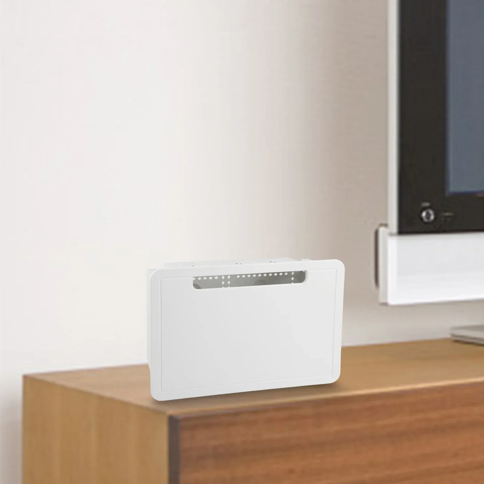 

Home Entertainment Solution Cable Management Kit Living Room Setup Protection Box DIY Setup Low Voltage Compatibility