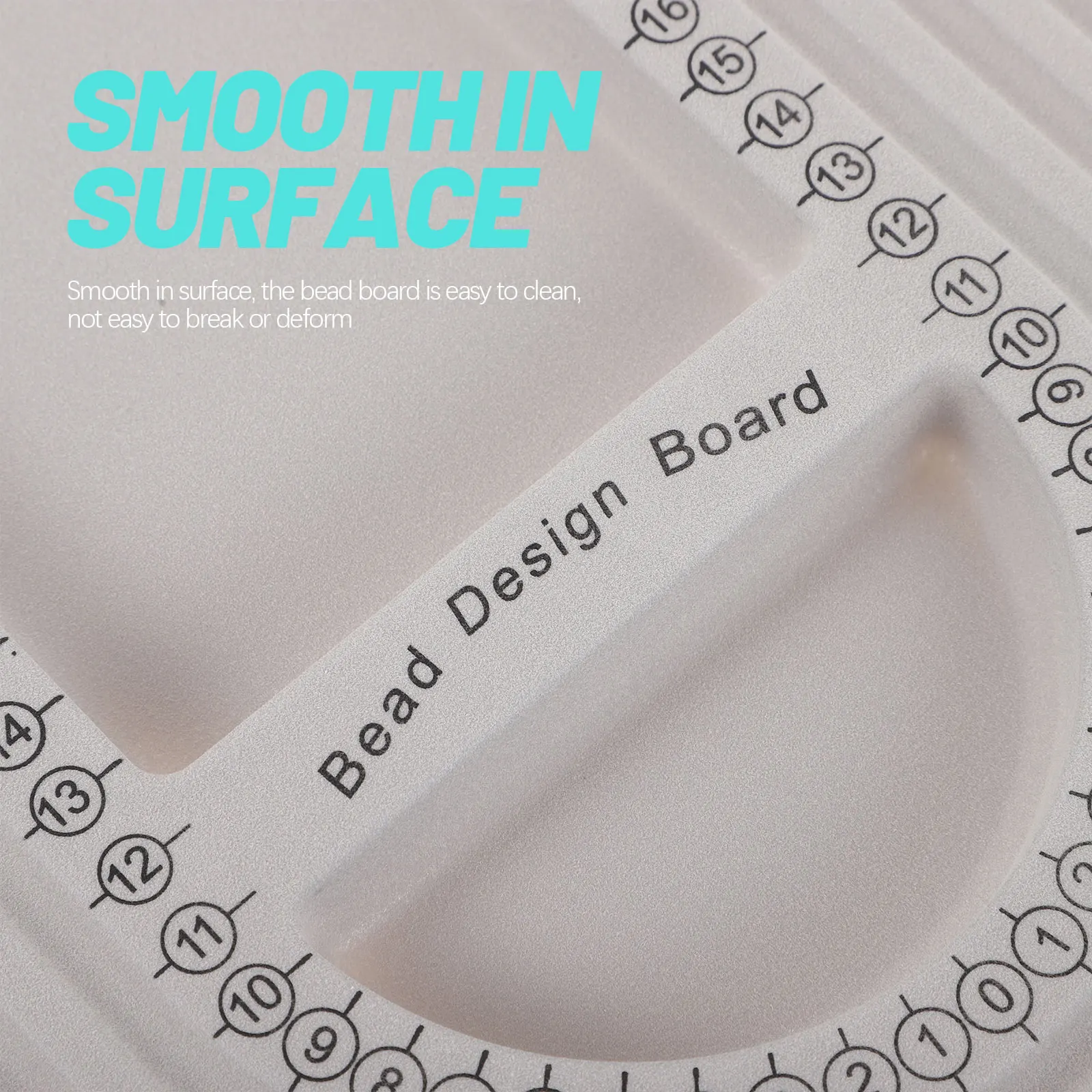 

2 шт., креативные доски для бисероплетения, дизайнерский лоток для изготовления ювелирных изделий, браслетов, ожерелий, устойчивый держатель для бисера, измерительный инструмент