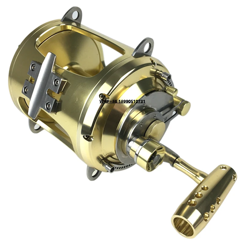 

2 Speed Fishing Reel 80w Sea Fishing Big Game Reel OEM Welcome Trolling Reel