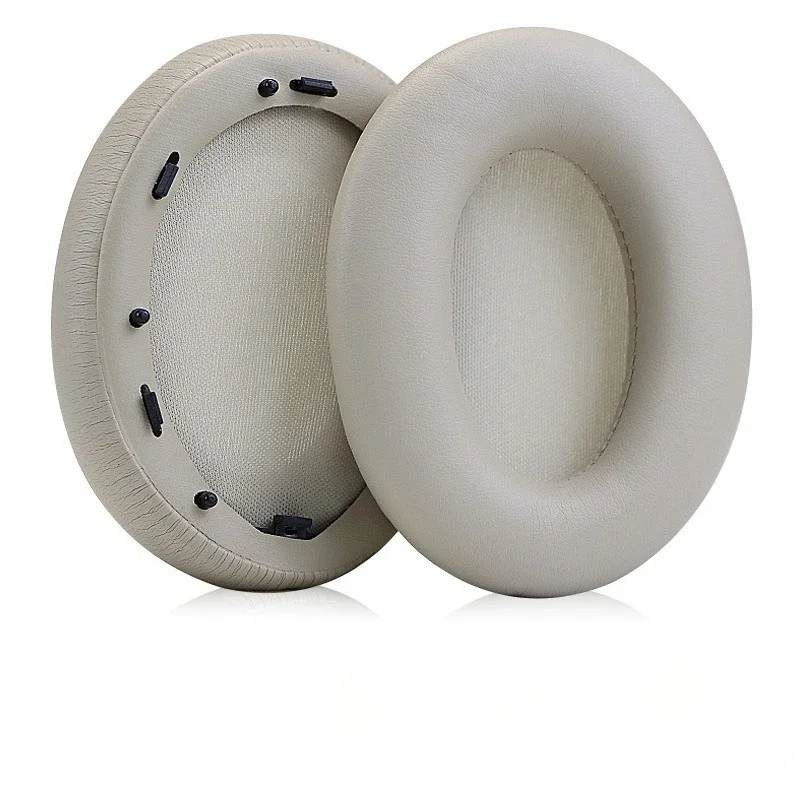 Almohadillas de repuesto de espuma con proteína de piel de oveja para auriculares SONY WH-1000XM5, WH-1000XM4, 1000XM3 y 1000XM2.