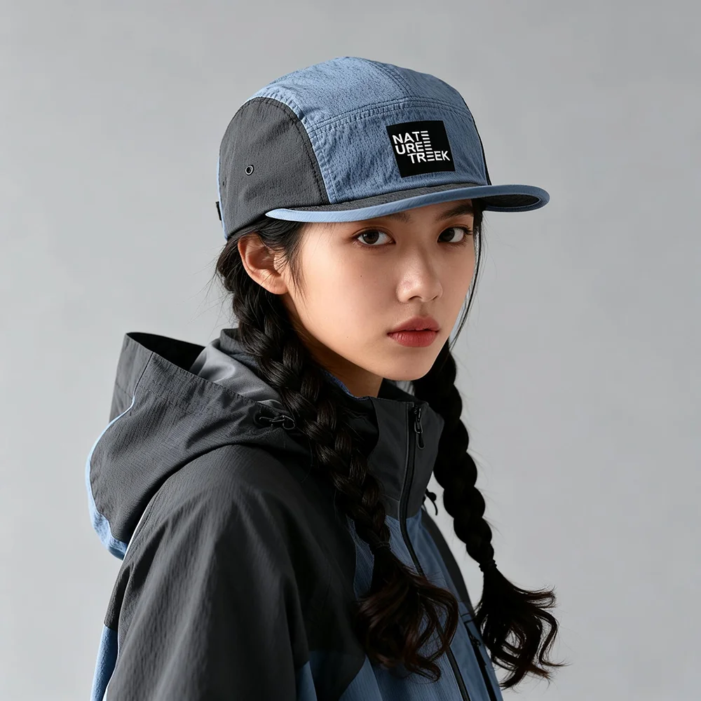 NEUE 5-Panel-Kappe mit kurzem Schirm, schnelltrocknend, Golf-Baseballkappe, weiche, leichte Sport-Laufkappe für Herren, Y2K Outdoor-Hut für Damen – Detail 5