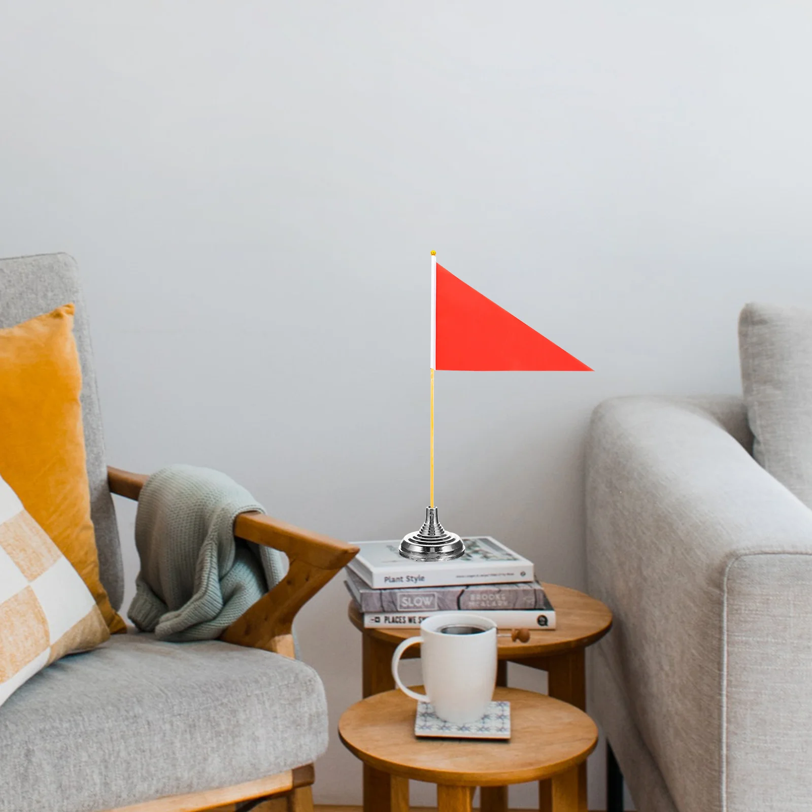 20pcs Flagpole Base Tabletop Flag Holders Desktop Stands Brackets For Office Meeting Display National Flag