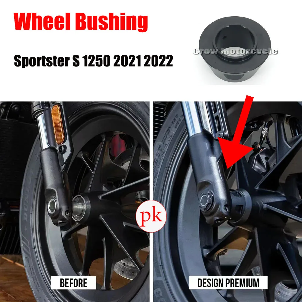 

Для Sportster S 1250 Sportster S RH1250 RH 1250, передняя правая втулка колеса мотоцикла, крышка 2022 2021, новый стиль, втулка колеса