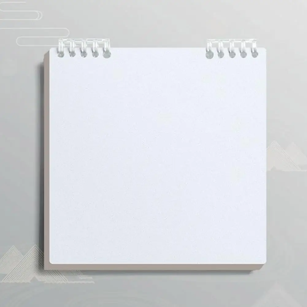 180-degree Flat Notebook Loose-leaf Notebook with Thickened Paper Lines Squares Home Study Diary Journal Office Supplies
