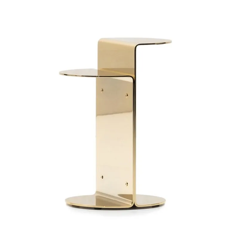 

Modern designer minimalist stainless steel edge corner