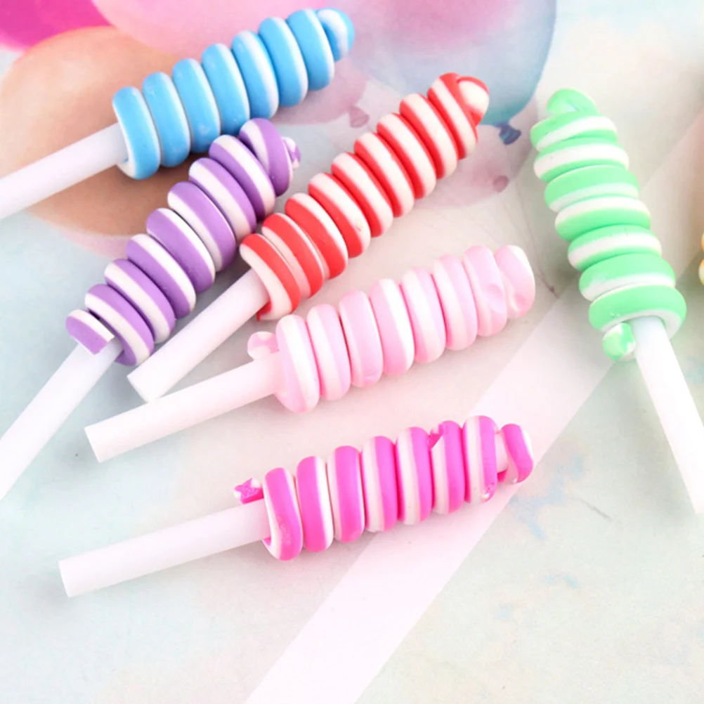 

20Pcs Pencil Case Decoration Accessories Miniature DIY Creative Adornments for Scrapbooking Hairpins Phone Decor Light Purple