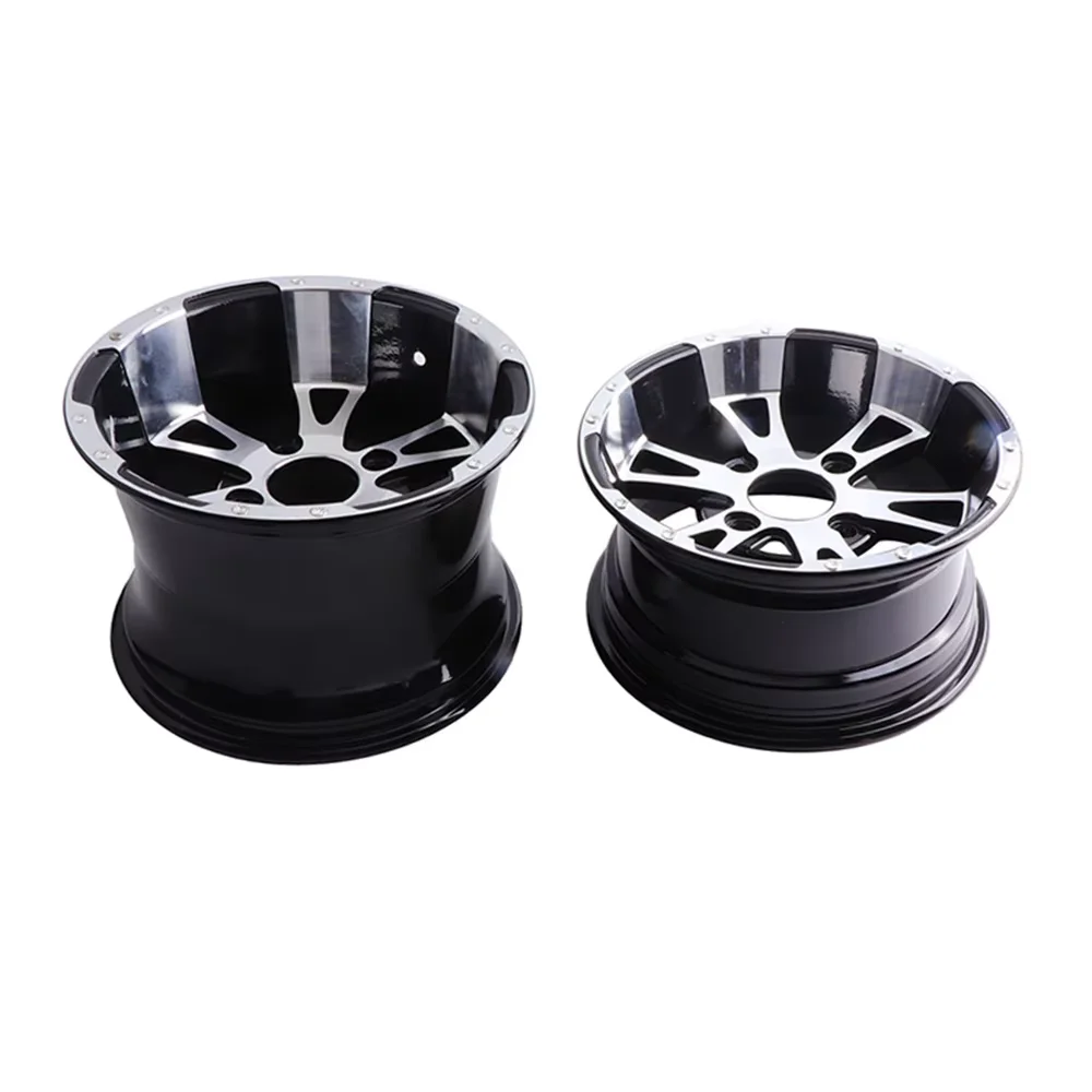 ATV 12 Inch Aluminum Alloy Wheel Hub Rim 4x110mm For Go Kart Quad Bike Front 205/30-12 25x8-12 Rear 2235/30-12 25x10-12 Tire