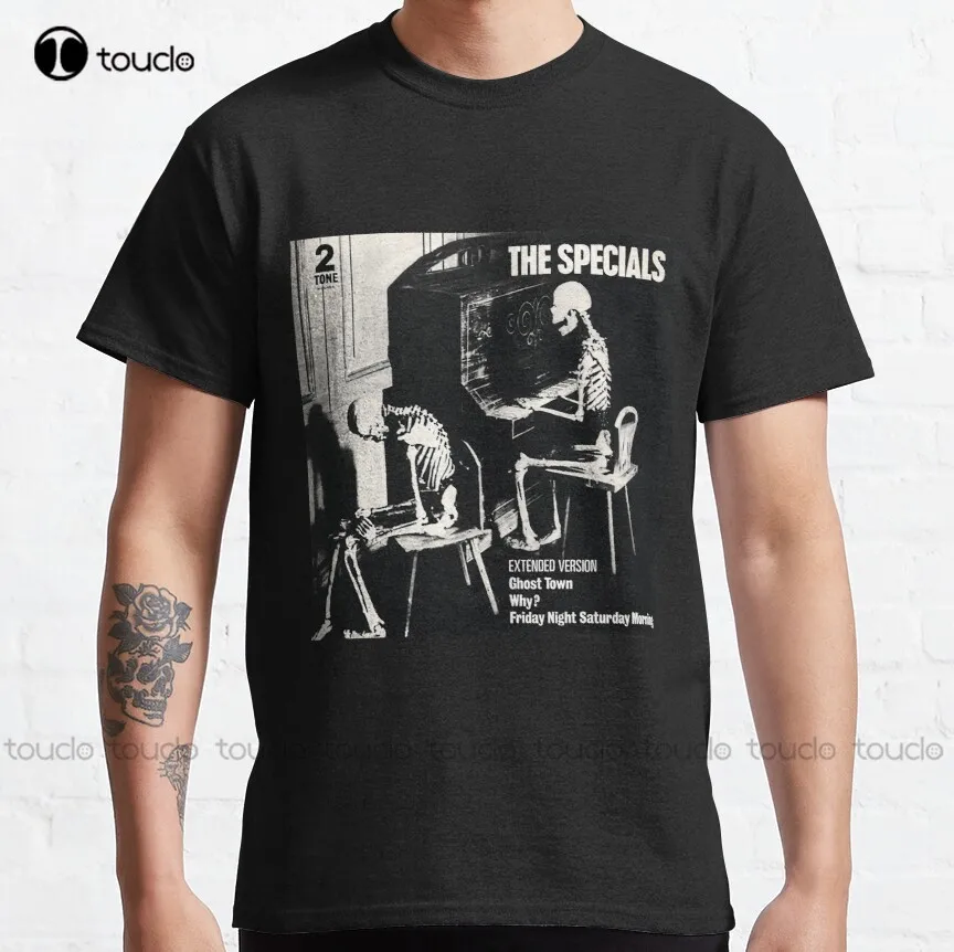 The Specials (Ghost Town) Classic T-Shirt Shirts For Men Big And Tall Custom Aldult Teen Unisex Digital Printing Tee Shirt