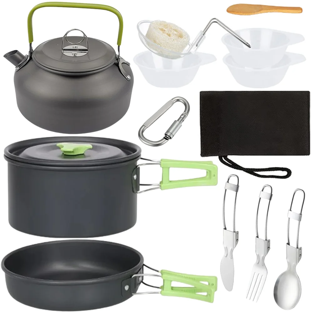 Green-With Cutlery