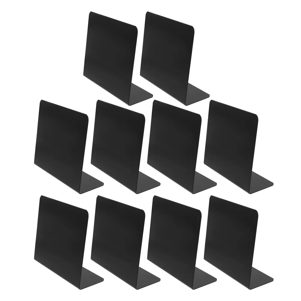 12pcs Handwritten Menu Table Sign Sturdy PVC Chalkboard Reusable Wipe Clean Wedding Cafe Buffet Food Signs Mini