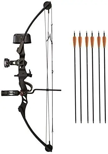 

SAS 55 lb 29'' Compound Bow w/ 5-Spot Paper Target