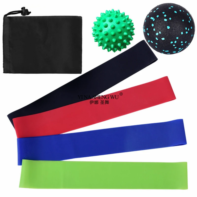 7Pcd اليوغا كرات الفول السوداني تدليك الجسم فآسيا الكرة دعوى رغوة كتلة التوتر الفرقة الاسترخاء لاكروس ممارسة اللياقة البدنية تخفيف الألم