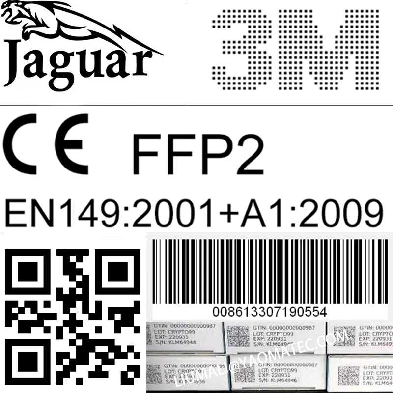 T4 YAOMATEC 12.7MM Date Number Logo Code Carton Plastic Metal Online Automatic TIJ Continuous Inkjet Printer