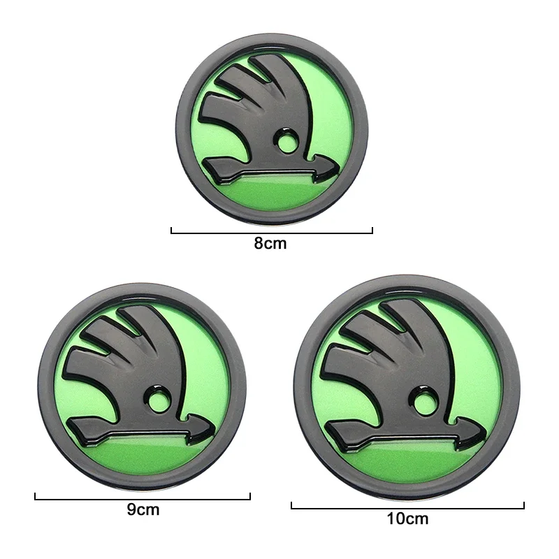 Auto Motorhaube Frontgrill Heckklappe Emblem Logo Abzeichen Aufkleber für Skoda OCTAVIA RS FABIA KAMIQ KAROQ KODIAQ RAPID SCALA SUPERB – Detail 12