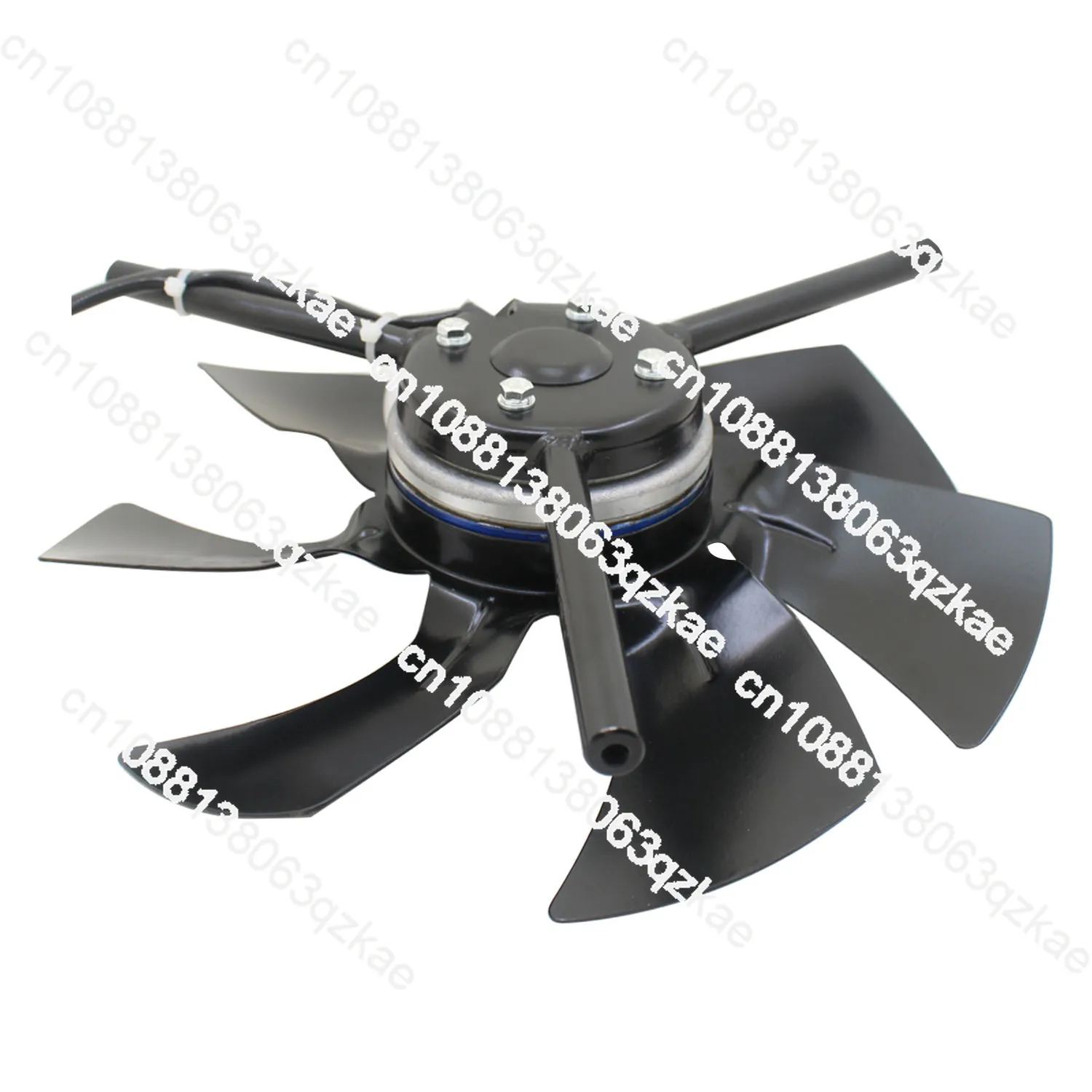 G71-G200 Motor cooling fan five blades 380V for variable frequency speed regulating motor External rotor axial flow fan parts