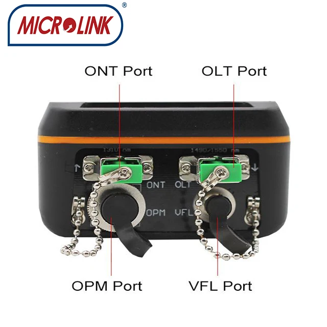 Handheld hybrid  pon power meter OLT/ONT PON Optical Power Meter with OPM and VFL