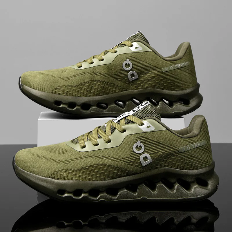 Summer New Shock Absorbing Casual Sports Shoes Off Road Running Men's and Women's Shoes Fashion Trend Golf Shoes 39-45