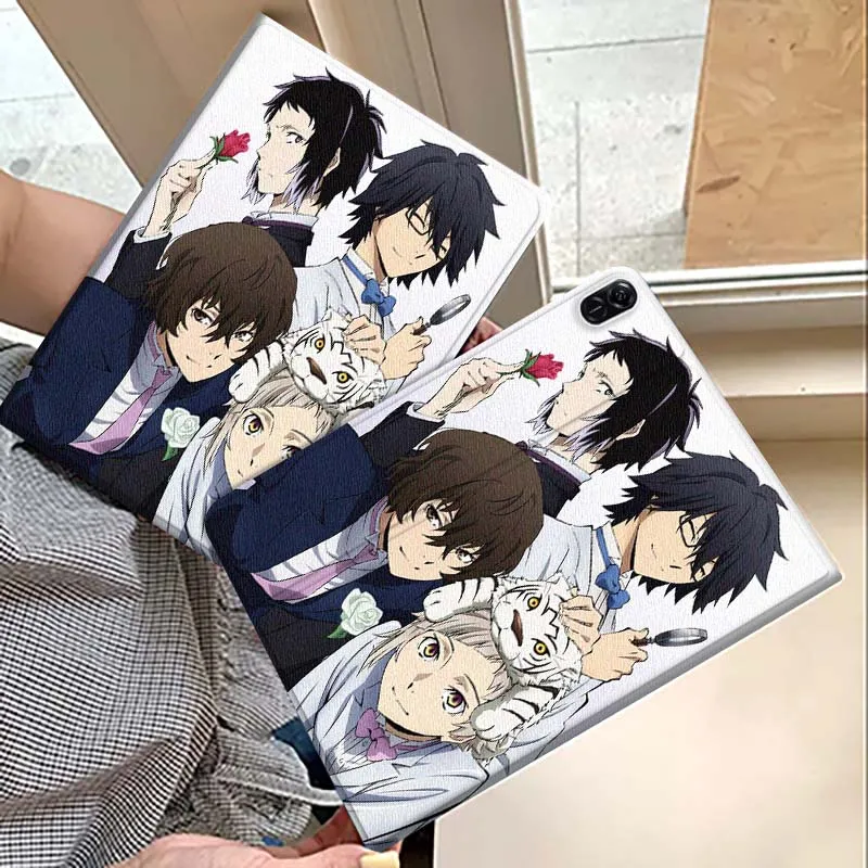 

Art B-Bungos S-Strays D-Dogs For Huawei MatePad M5 T5 SE 11 Pro Honor Tab 5 V7 V8 X9 GT 10.1 10.8 Inch Tablet Case