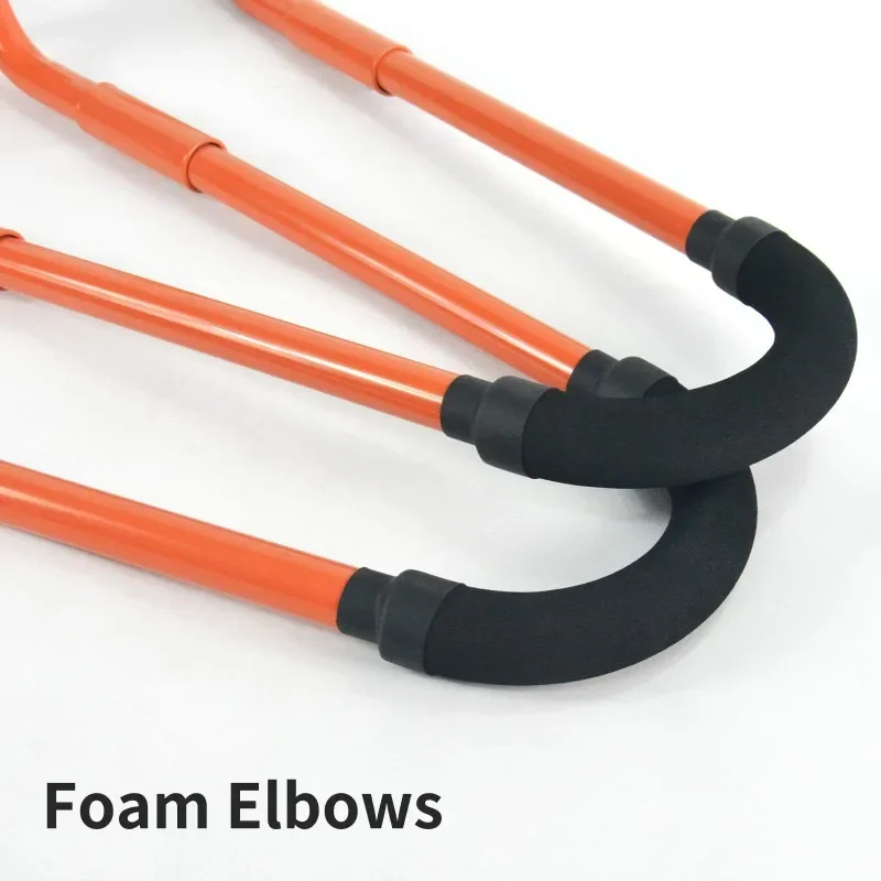 Ladder stabilizers, ladder stabilizer brackets, foam elbows and anti-shedding devices