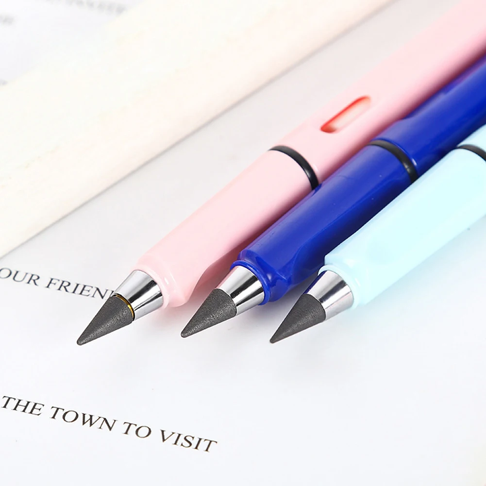 New Technology Unlimited Writing Pencil No Ink Novelty Eternal Pen Art Sketch Painting Tools Kid Gift School Supplies Stationery