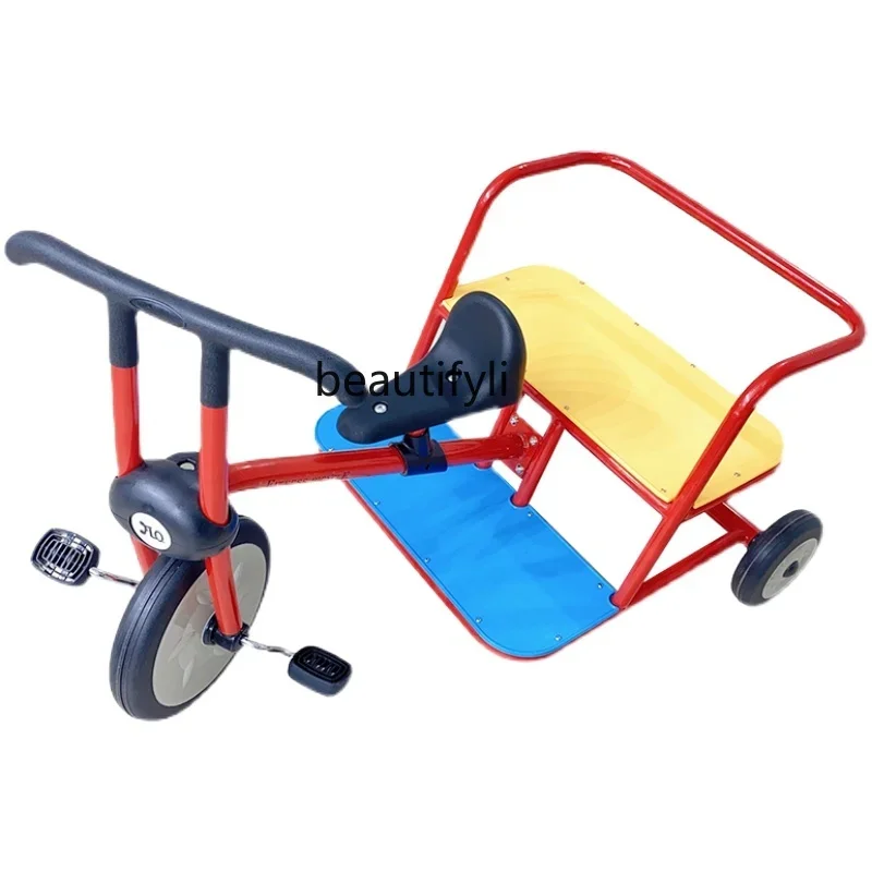 

Kindergarten children outdoor sensory integration training sports pedal stroller bicycle