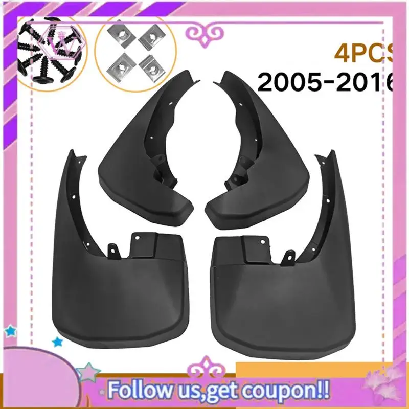 

Latest Car Mudguards For Nissan Navara Frontier Brute D40 2005-2016 Fender Mud Guard Flap Splash Flaps Mudflapor Accessories