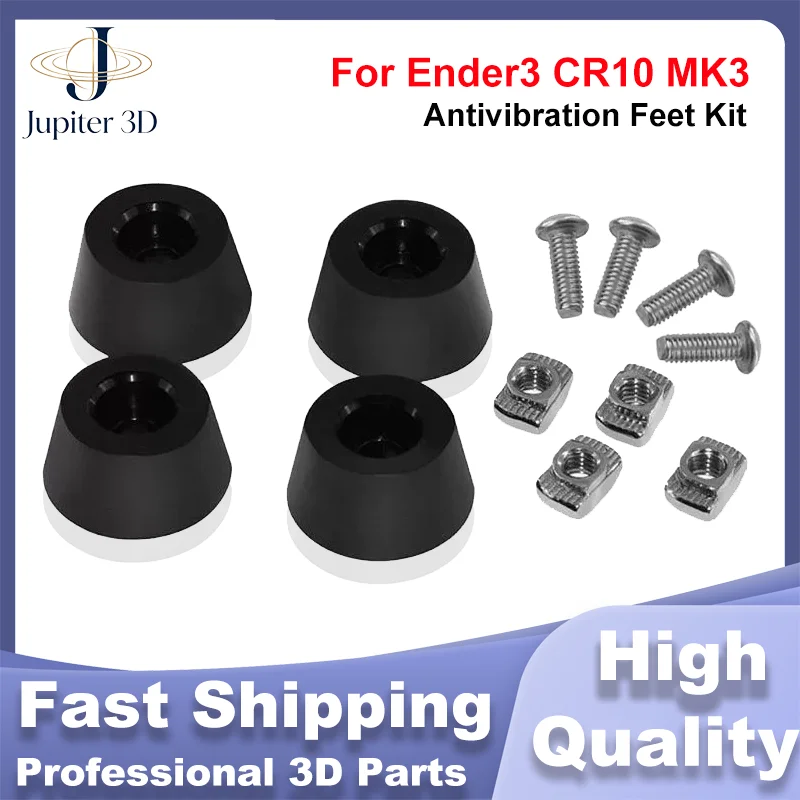 Antivibration Feet For Anti-vibration Rubber Landing Mat Feet For Lab X1 P1 Ender 3 CR10 i3 MK3 Printer 4/8 Set  3D Printer Part