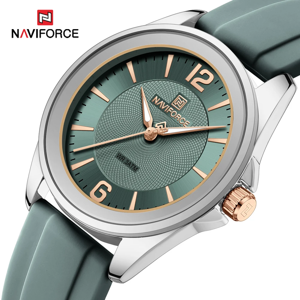 

NAVIFORCE новые роскошные часы для женщин, водонепроницаемые светящиеся женские наручные часы с датой, лучший бренд, модные кварцевые женские часы