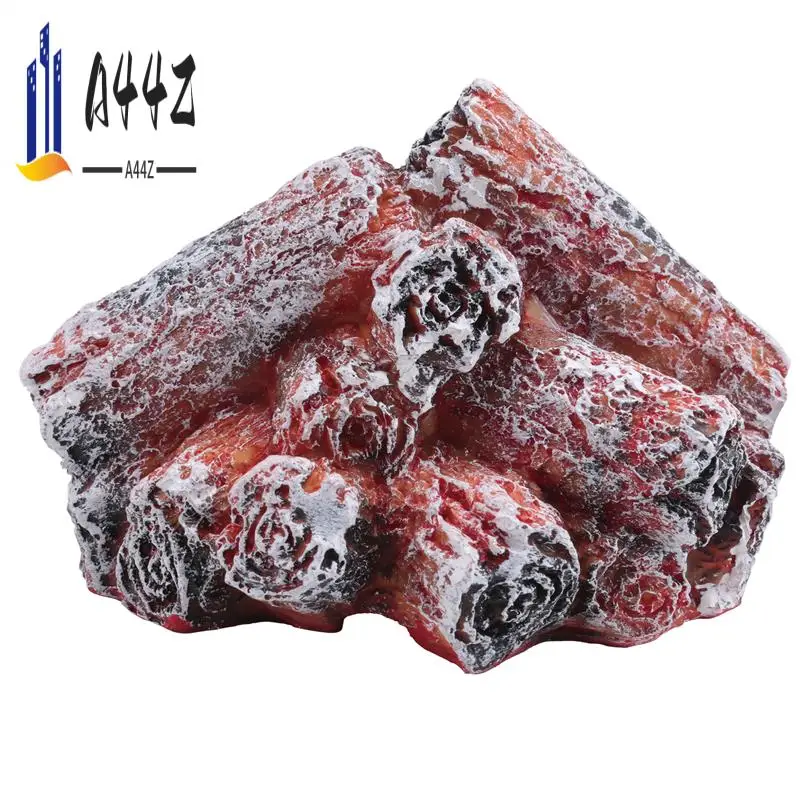 

A44Z-LED Искусственный свет пламени огня, беспламенный светильник для камина Светодиодный камин с реалистичным бревенчатым пламенем, простой в использовании