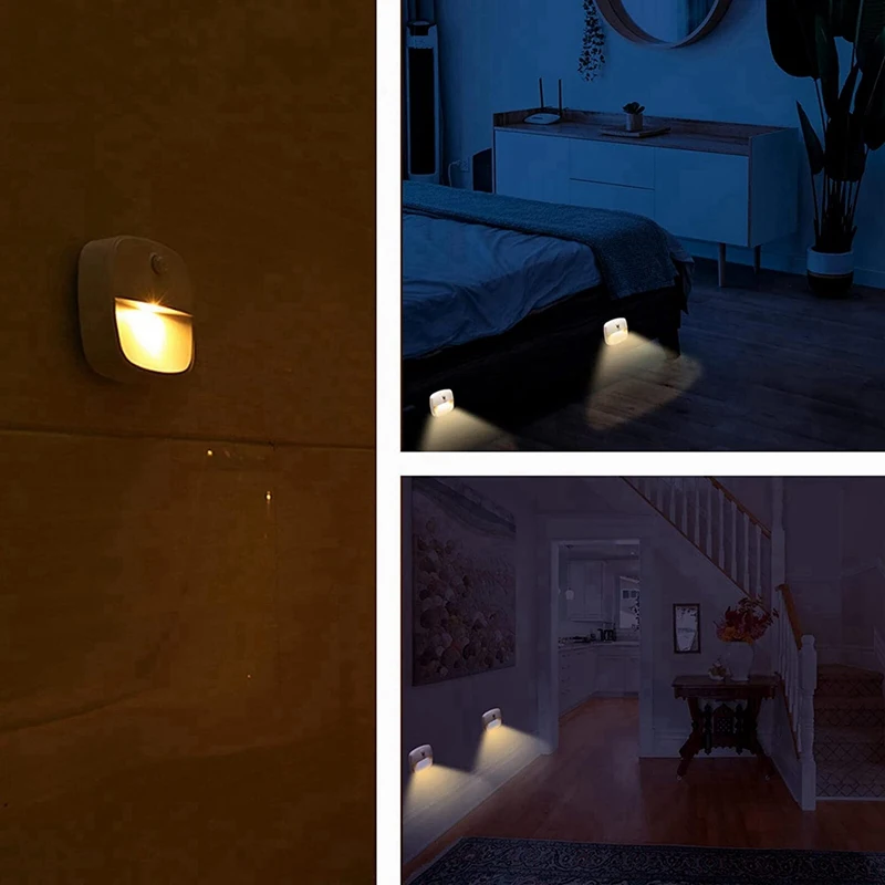 Battery Operated LED Night Light Automatic Stair Night Light For Hallway,Orientation Light