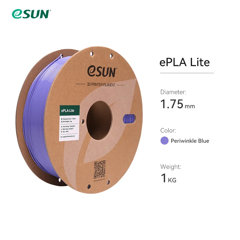 ESUN Snelprintend PLA Filament voor 3D-printer 1,75 mm 3D-printerfilament 1 kg (2,2 lbs) spoel 3D Verbeterd PLA voor Bambu Lab
