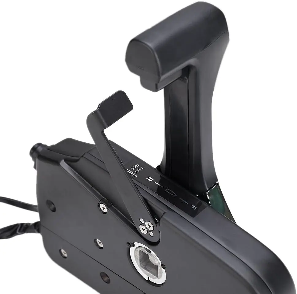 67200-93J61 Side Mount Remote Control Box with Trim &Tilt Switch for Suzuki Outboard Motor DF9.9-250 Wiring Harness Not Included