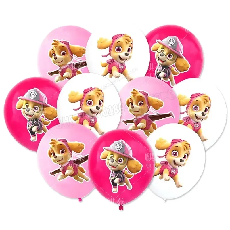Paw Patrol Ragazzi Ragazze Decorazione festa di compleanno Cartone animato Anime Posate usa e getta Decorazione oggetti di scena Decorazioni per baby shower