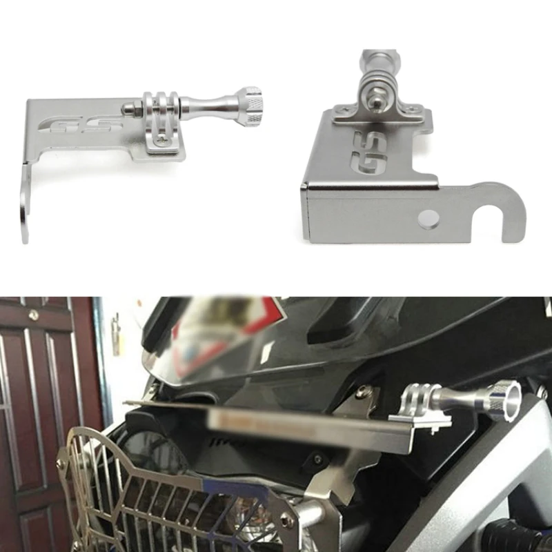 Aluminum Motorcycle Bracket Holder Cam Camera Bracket Motorrad Gopro Mount Hero For BMW R1200GS ADVENTURE R 1200 GS 1200GS