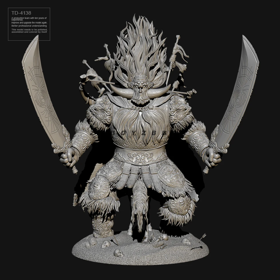 50mm 75mm Resin model kits figure colorless and self-assembled（3D Printing ） TD-4138