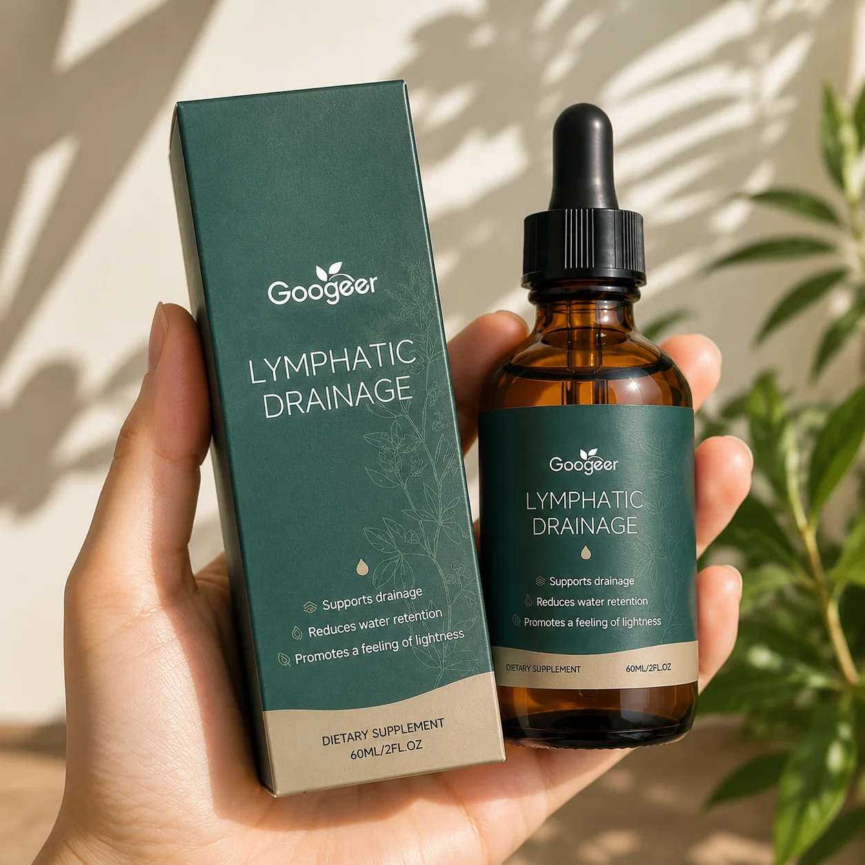 1-10Box Lymphatic Drainage Drops 60ml, Natural Herbal Extracts Dietary Supplement For Unisex Circulatory Support Relief Swelling