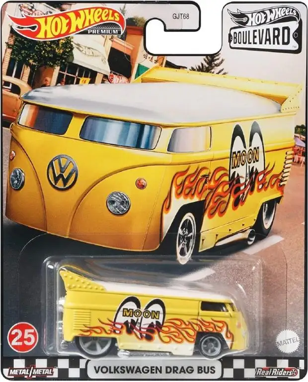 Original Hot Wheels Premium Car Boulevard Dircast 1/64 Voiture VOLKSWAGEN SUBARU CHEVY BUICK Boy Toys for Children Birthday Gift