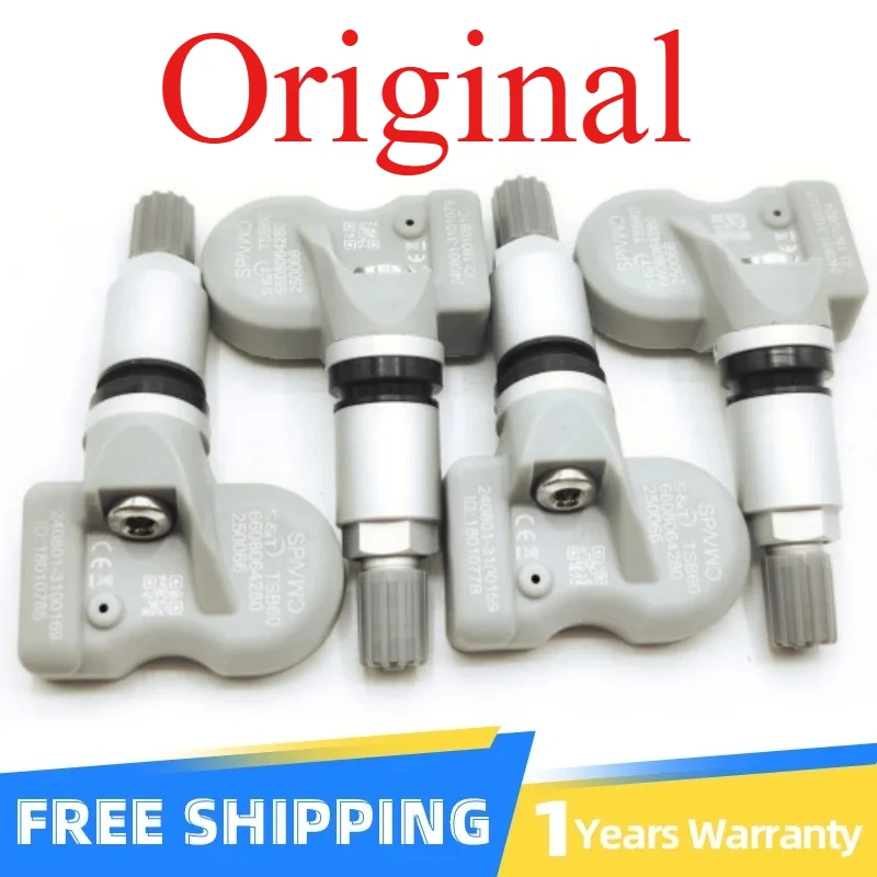 Original 6608064280 Tire Pressure Monitoring Sensor For Geely Atlas COOL Atlas L VX11 L Galaxy L6 L7 Preface L GE11 A G6 433Mhz