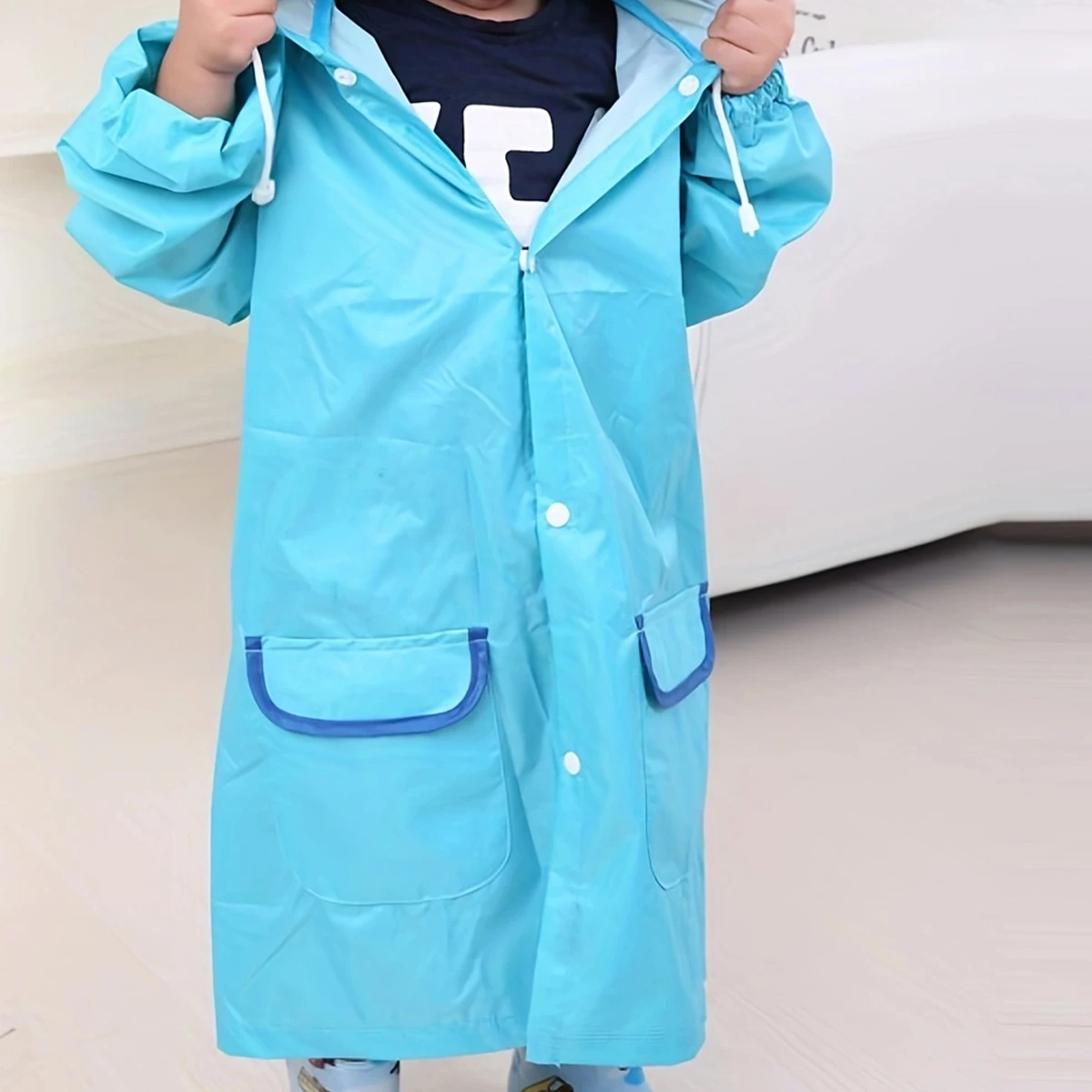 1pc-Integrated Raincoat Cartoon Animal Outdoor Waterproof Raincoat Clothes Jacket Coat Raincoat Raincoat