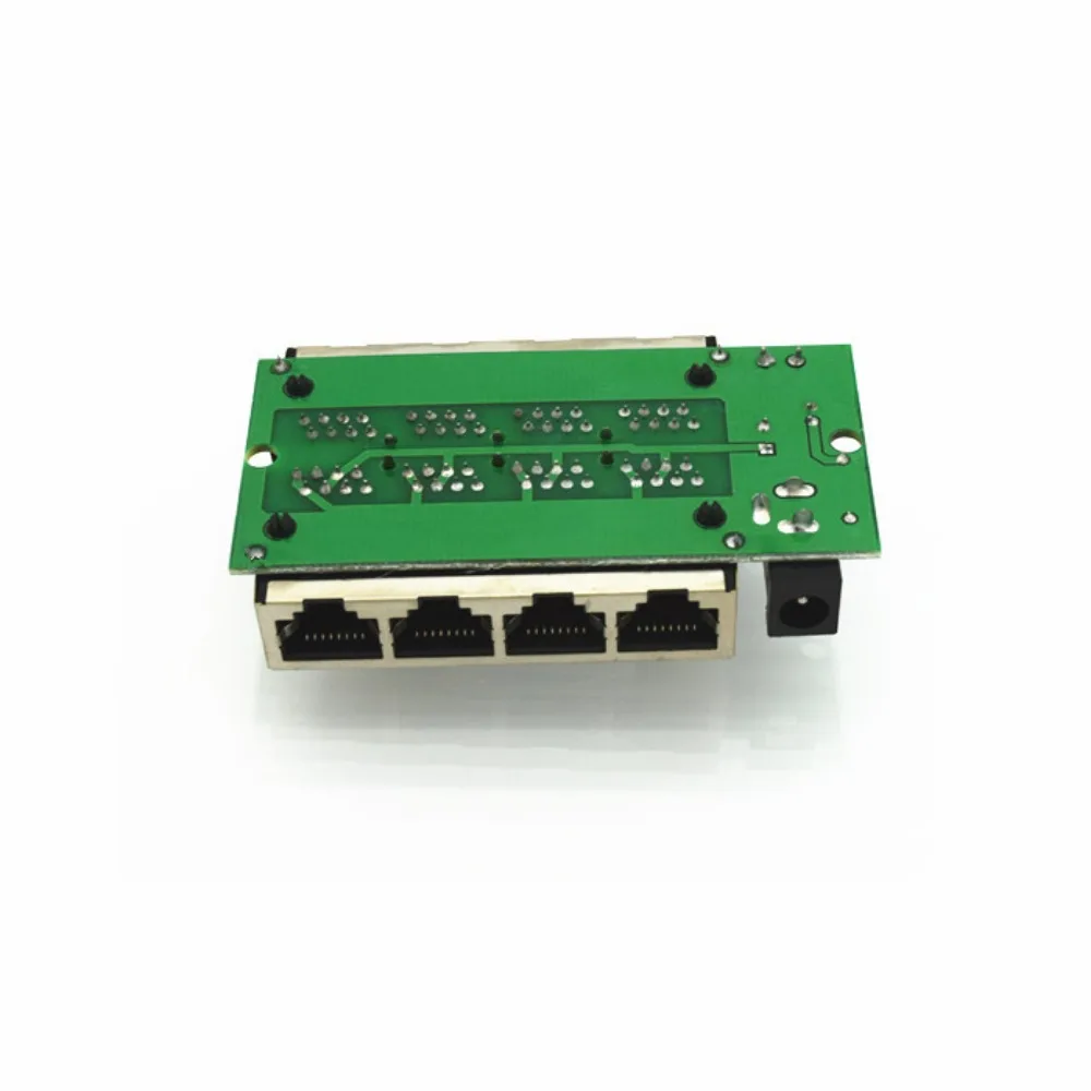 Fast Speed 4 Port POE Injector Splitter DC12-48V Power Over Ethernet Injector Adapter Power Supply 100Mbps Module