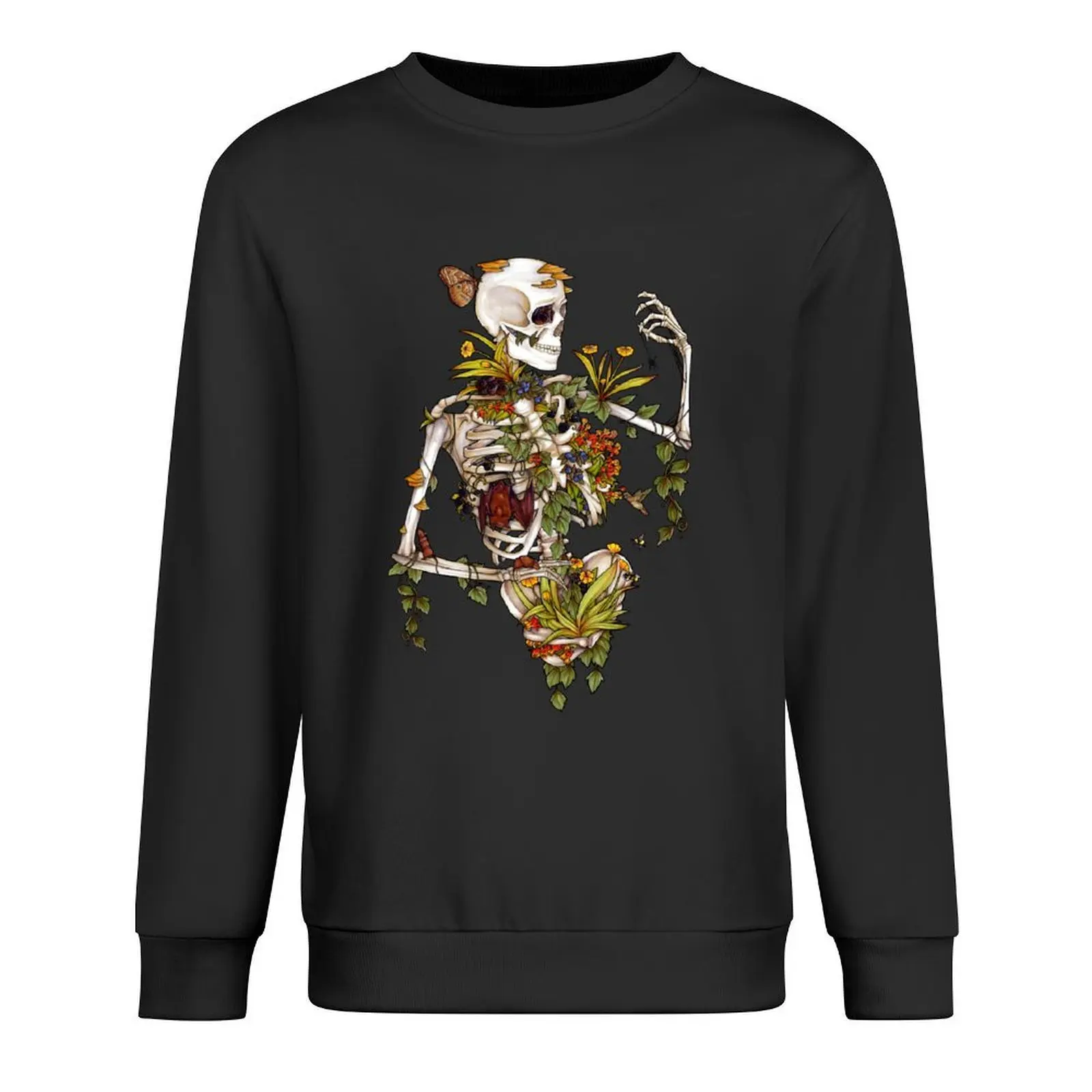 

Bones and Botany Pullover mens designer clothes autumn clothes korean clothes winter sports sweatshirt man