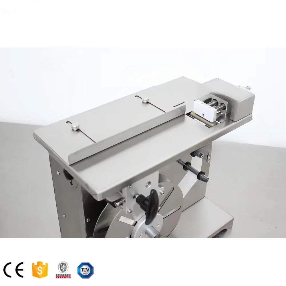 HZPK Self Adhesive Manual Tamper Seal Applicator Carton Box Semi-Automatic Right-Angle Corner Labeling Machine
