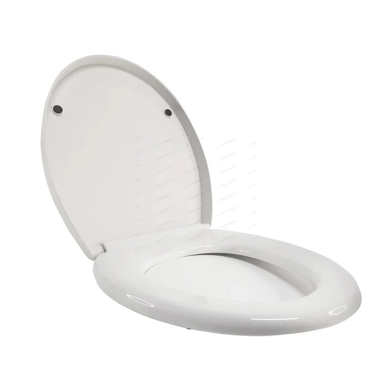 

General Purpose Toilet Seat Lid Household Toilet Cover Replacement Fittings for Squat and Sit‑Down Toilets