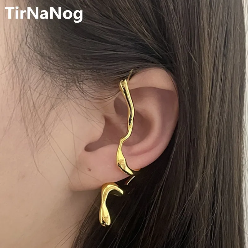 Fashion Contracted Cold Wind Restoring Ancient Ways Of Ear cuffs Ear clip Earrings Ears Hanging Ear bones With Women