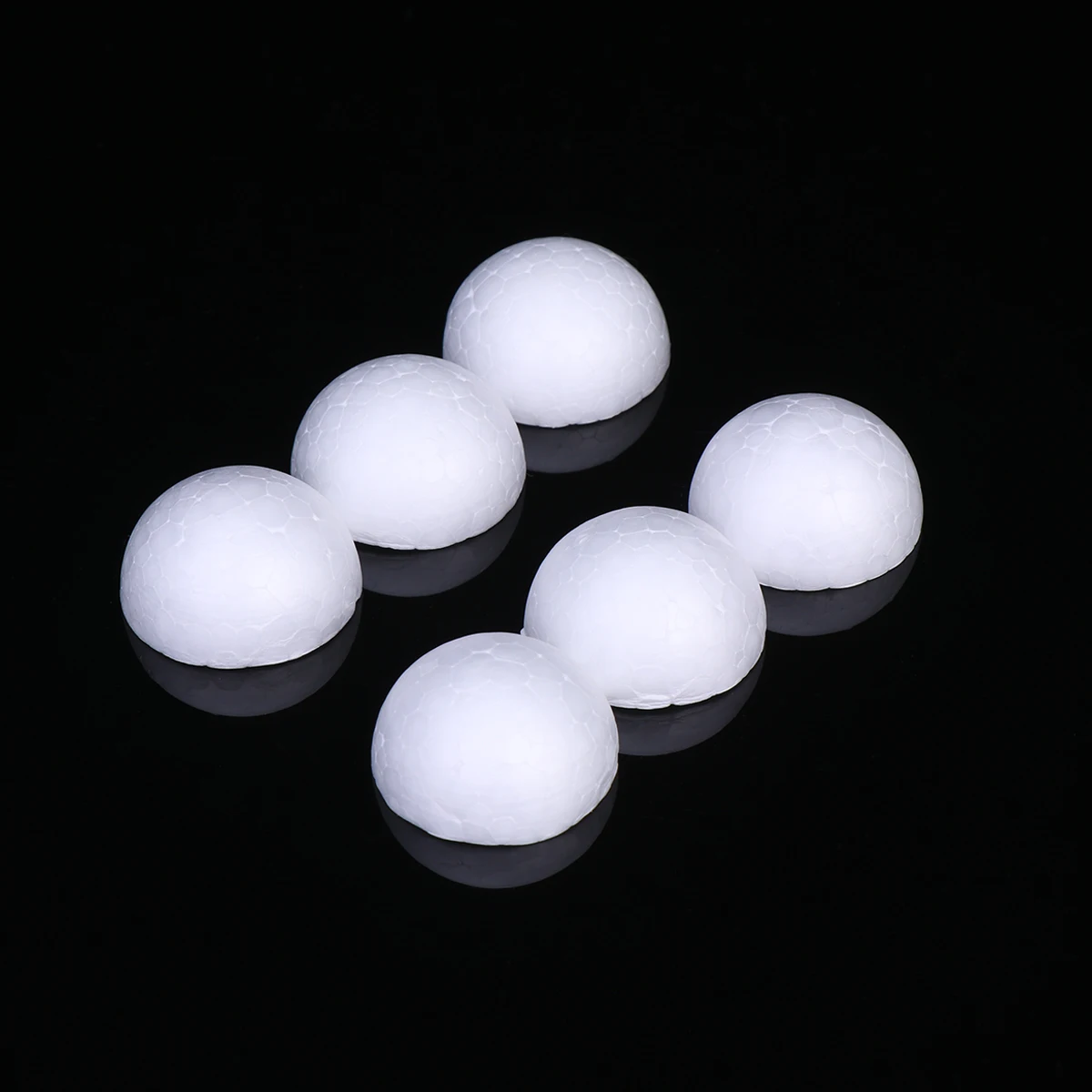 50 قطعة 5.6 سنتيمتر نصف الكرة رغوة المواد الحرفية Diy بها بنفسك اللوحة عيد الميلاد زخرفة الفن مشروع لوازم نصف دائرة