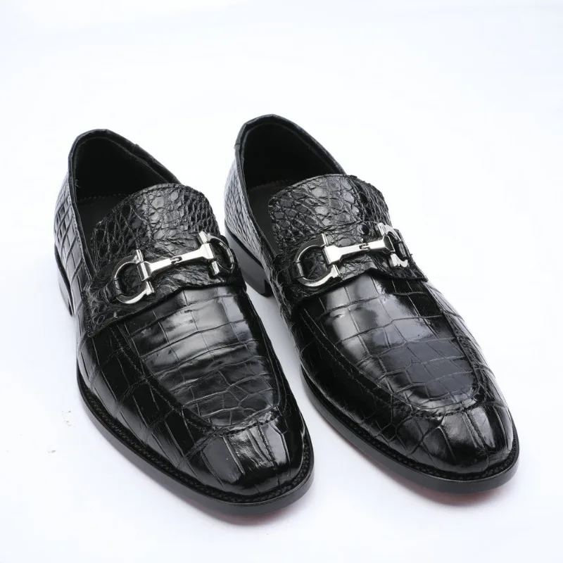 

Wholesale Men Genuine Leather Shoes Business Formal Shoes Wedding Groomsmen Men's Leather Shoes